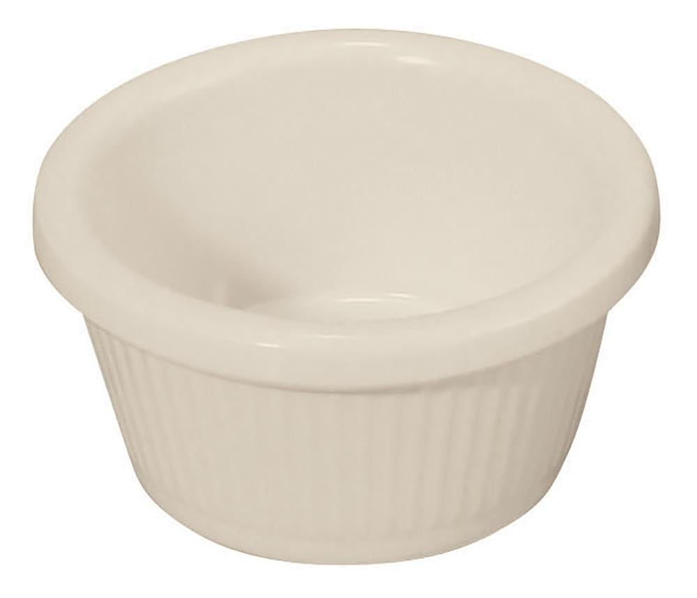 Melamine Fluted Ramekin,1 dozen (RFM-2B, RFM-4W)