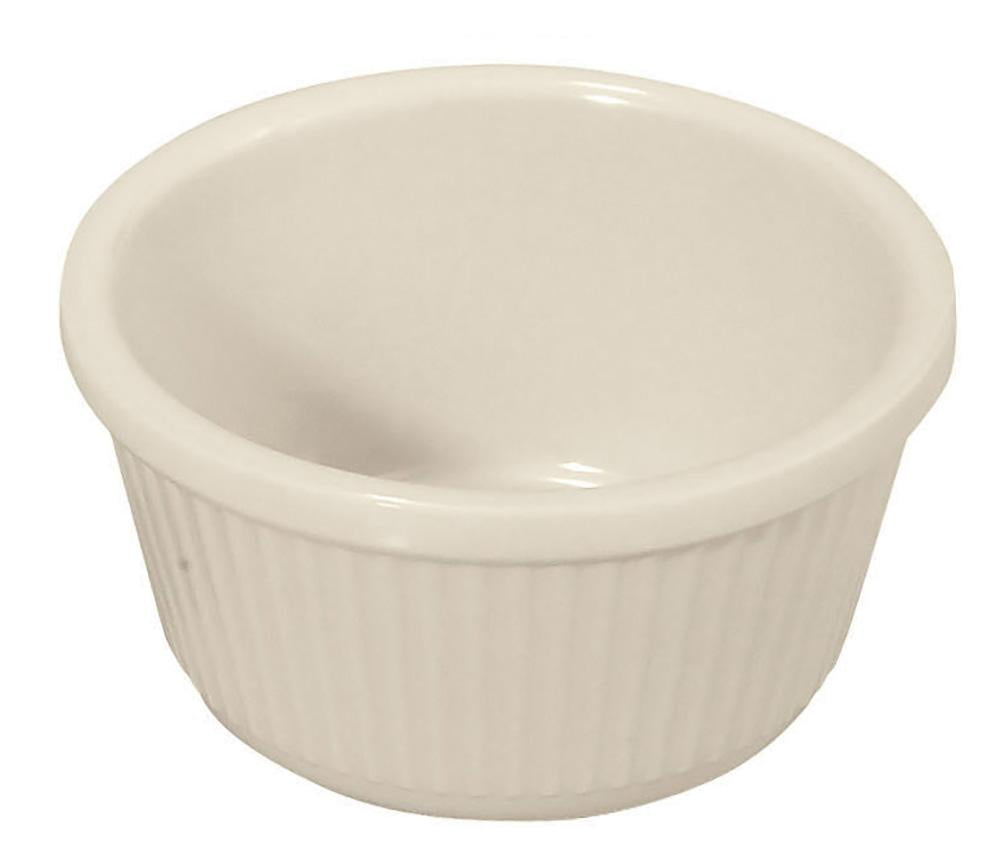 Melamine Fluted Ramekin,1 dozen (RFM-2B, RFM-4W)