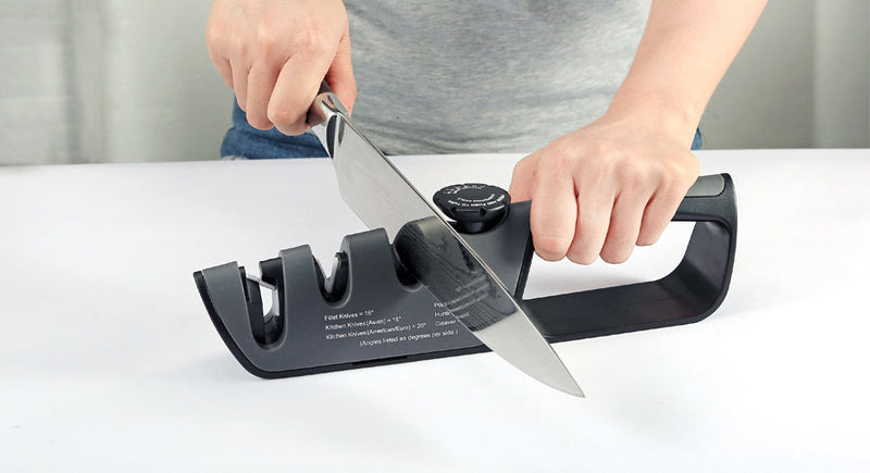 RISAM auto-adjust knife Sharpener