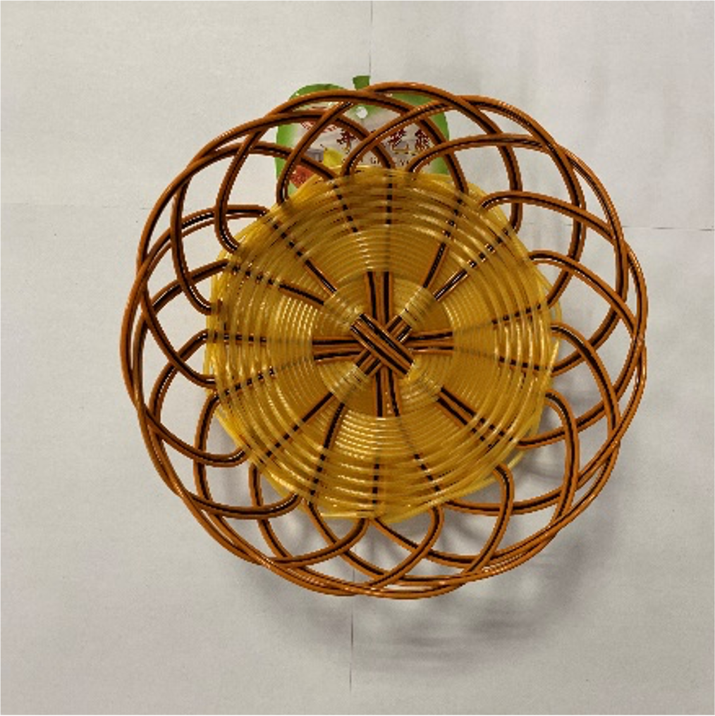 Round Woven Serving Basket (14cmDia x 6cmH)