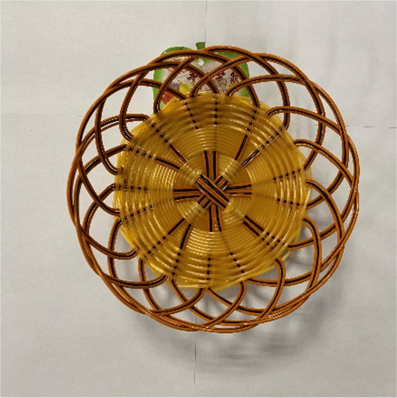 Round Woven Serving Basket (14cmDia x 6cmH)