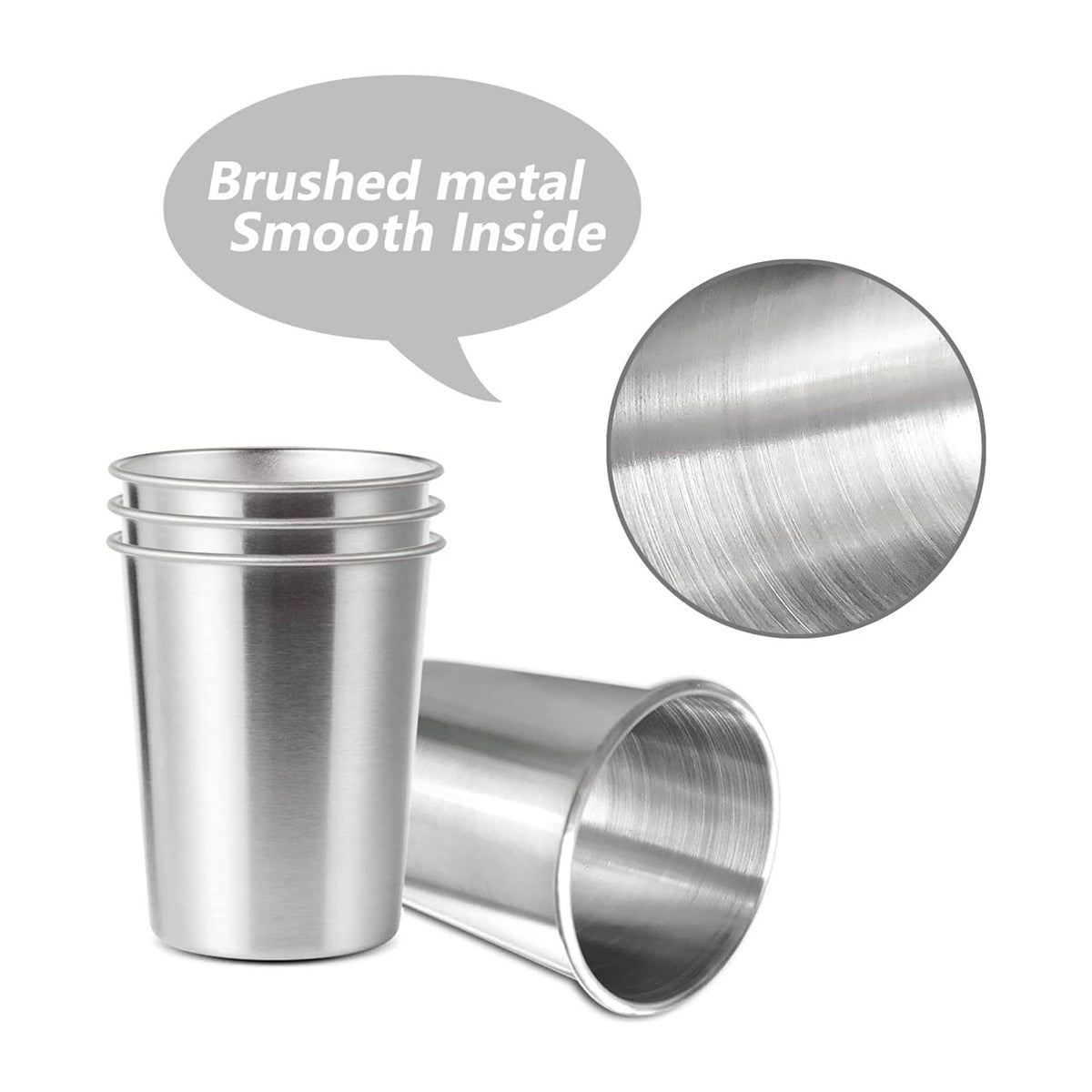 Metal Cup Stainless Steel