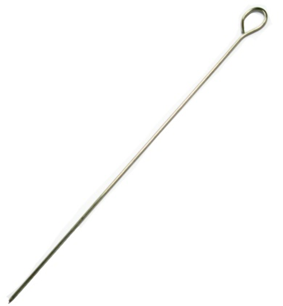 Stainless Steel Skewer with Circular Handle (15-20cm)