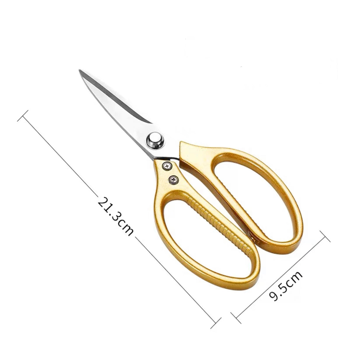 Professional Stainless steel Kitchen Scissors with aluminum alloy handle - Chefcoca