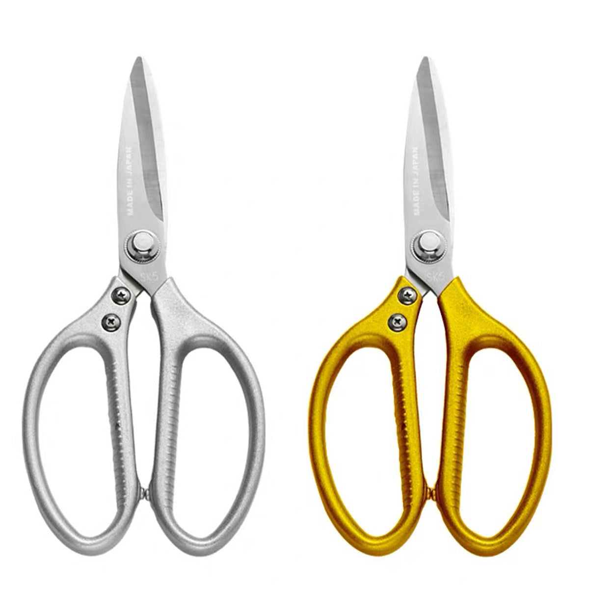 Professional Stainless steel Kitchen Scissors with aluminum alloy handle - Chefcoca