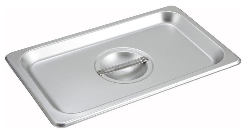 2/3-Size, Stainless Steel Solid Steam Table Cover for Steam Table Pan