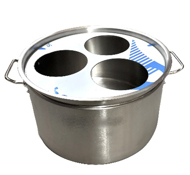 Stainless Steel Stock Pot with Removable Noodle Basket Adapater Plate