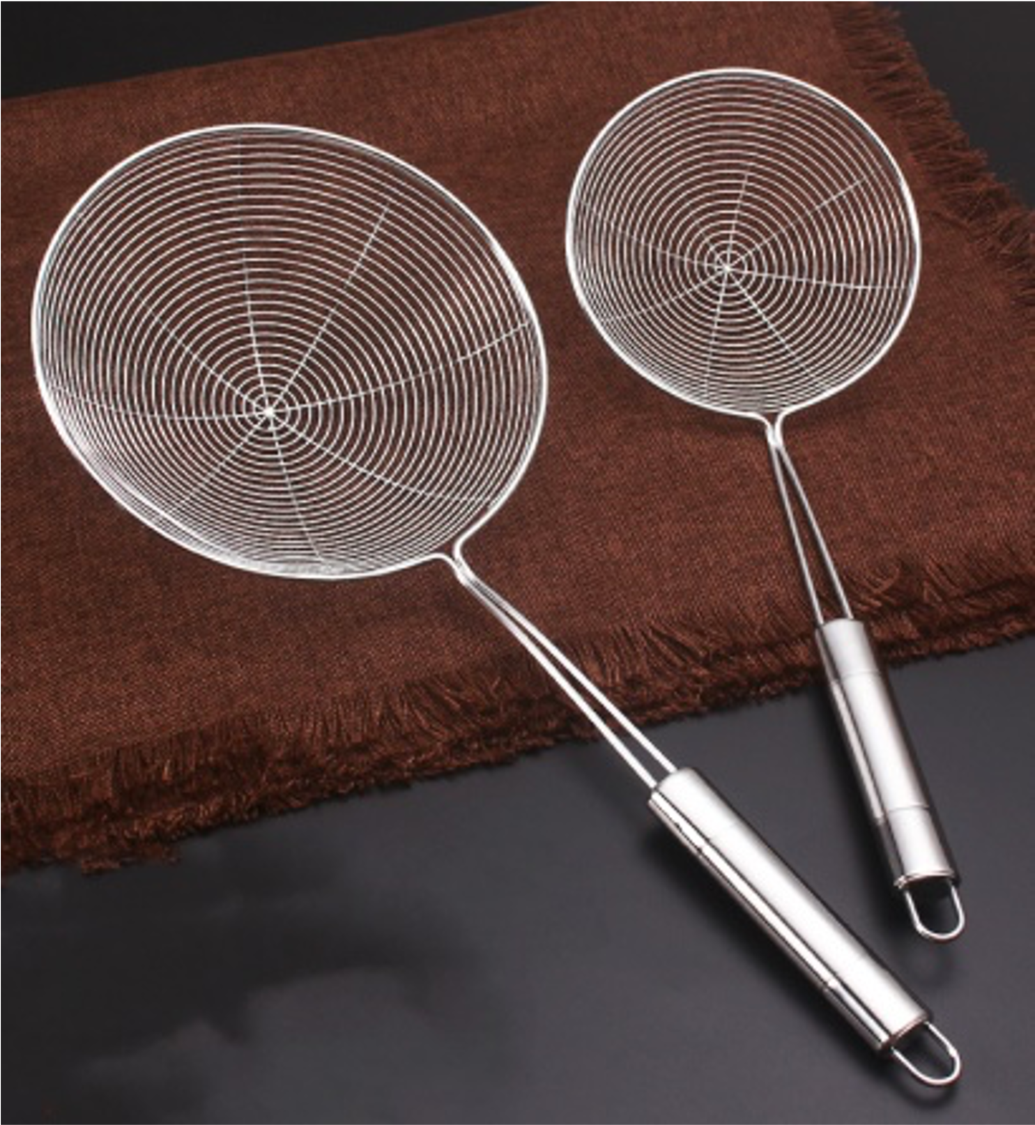 Stainless Steel Wired Skimmer (18-20cm Diameter)