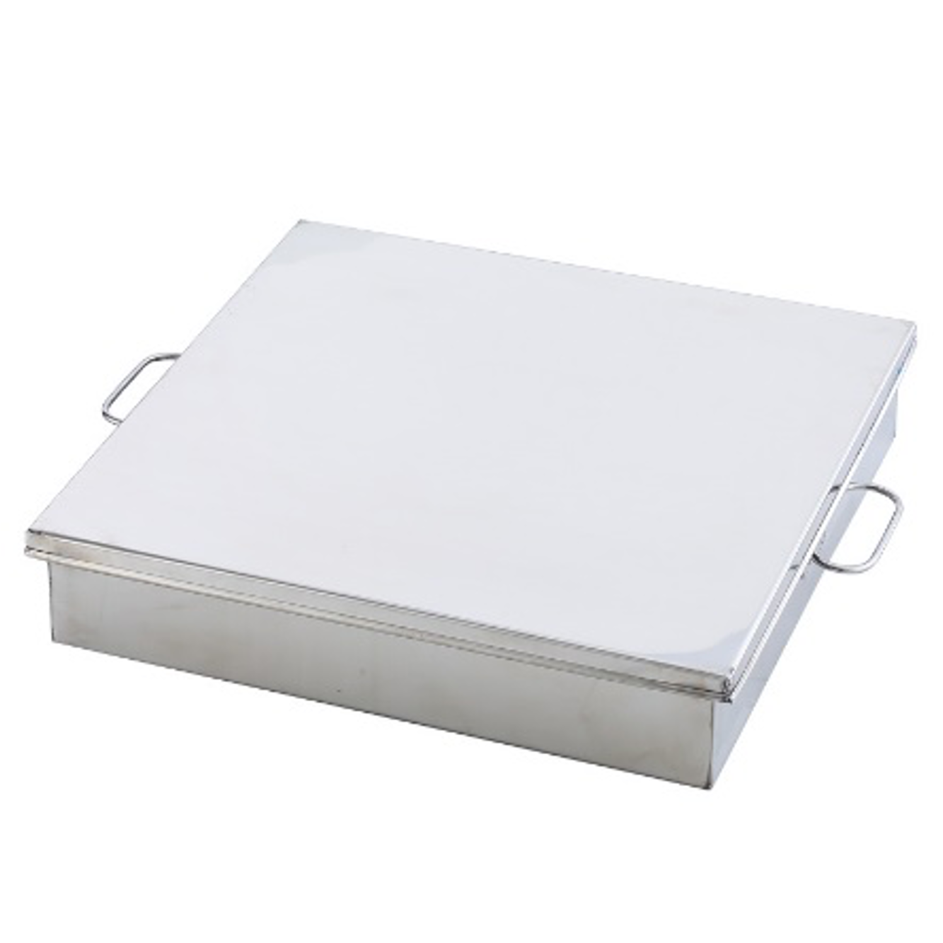 Stainless Steel Square Food Tray (Lid sold separately)