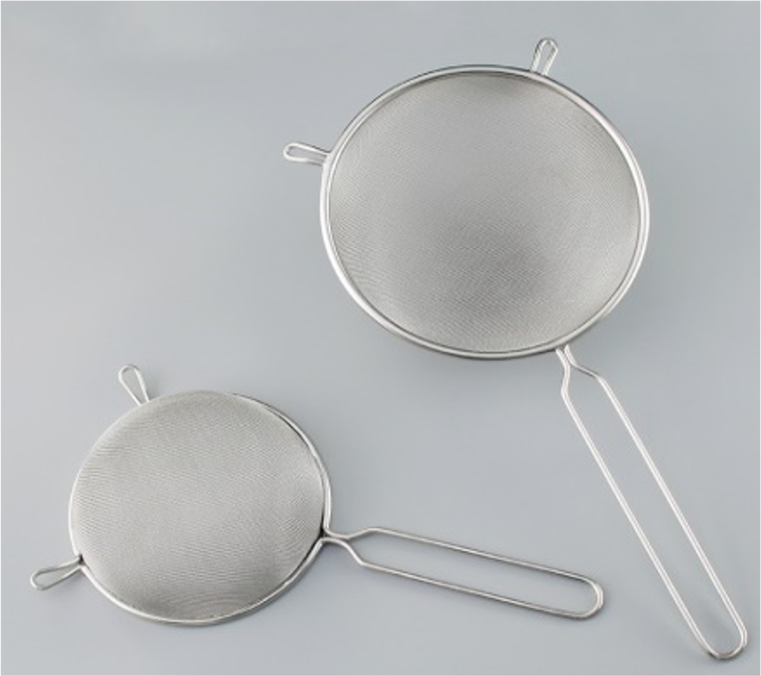 Stainless Steel Fine Mesh Strainer with Long Handle (STST-24/STST-28) - Chefcoca