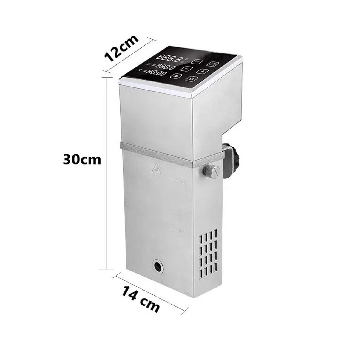 Sous Vide Immersion Circulator Head with Digital Control and Timer-120V, 1800W