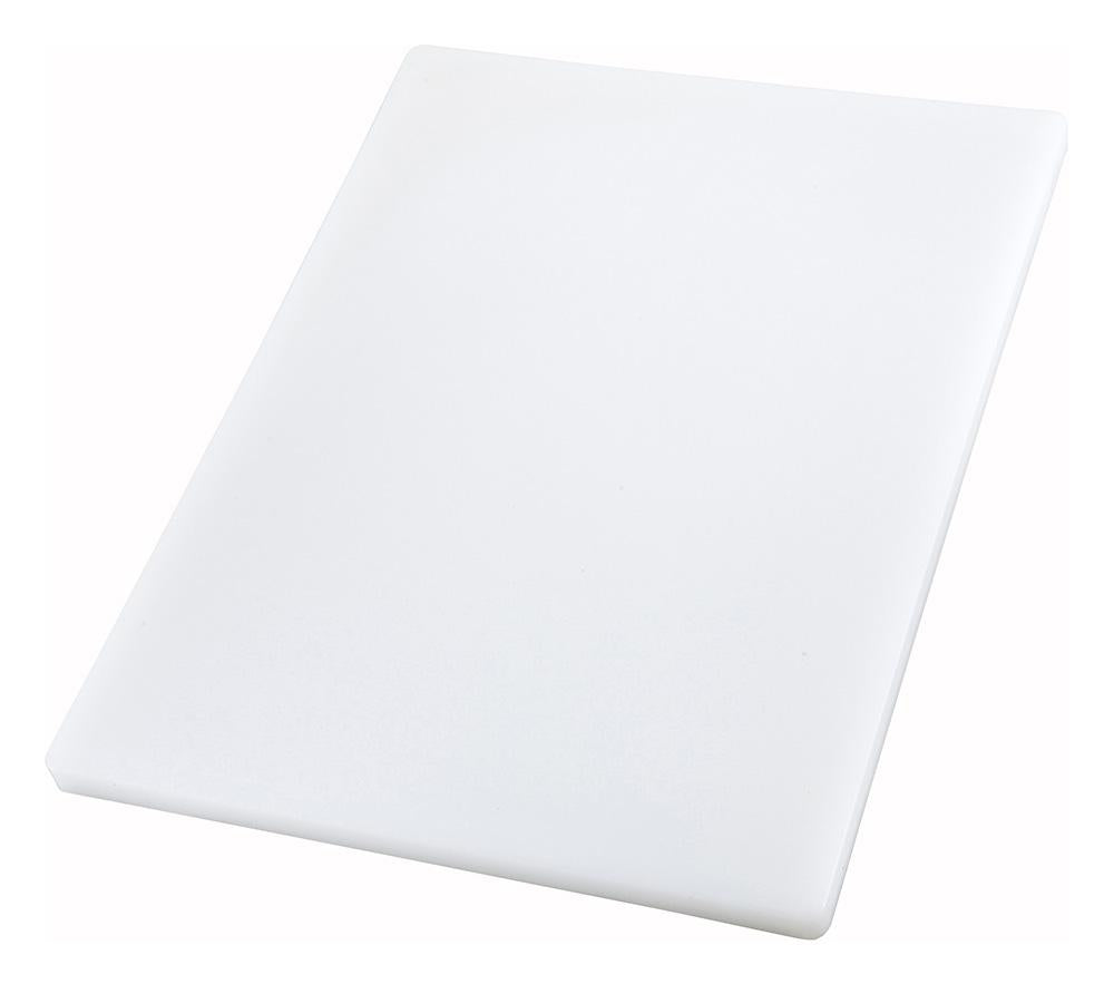 Sub-equip,CB-1216WT, White Rectangular Cutting Board, 12" x 16" x 2/5" - Chefcoca