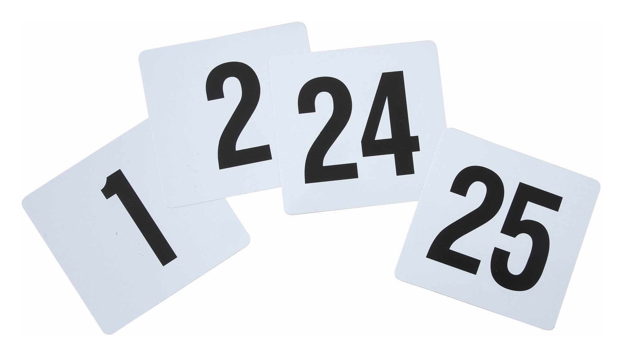 Plastic Table Numbers