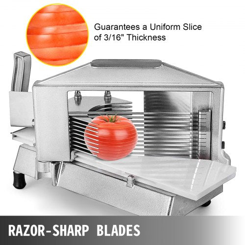 Heavy Duty Tomato Silcer Onion Cutter 3/16" Stainless Steel