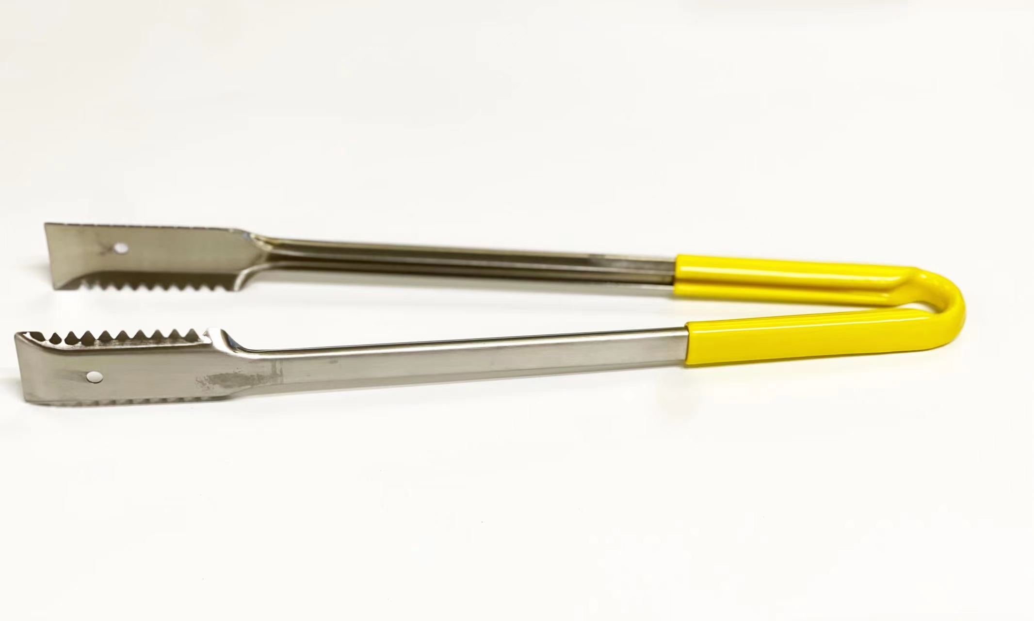 Stainless Steel 16" Utility Tongs with Polypropylene Handle