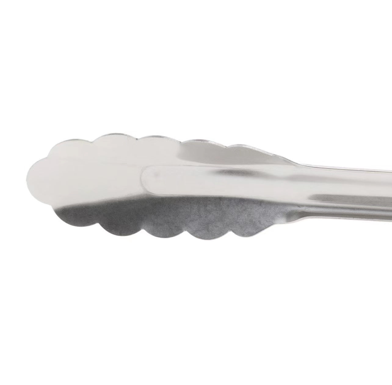Stainless Steel 12" One-Piece Kool-Touch Utility Tongs - Chefcoca