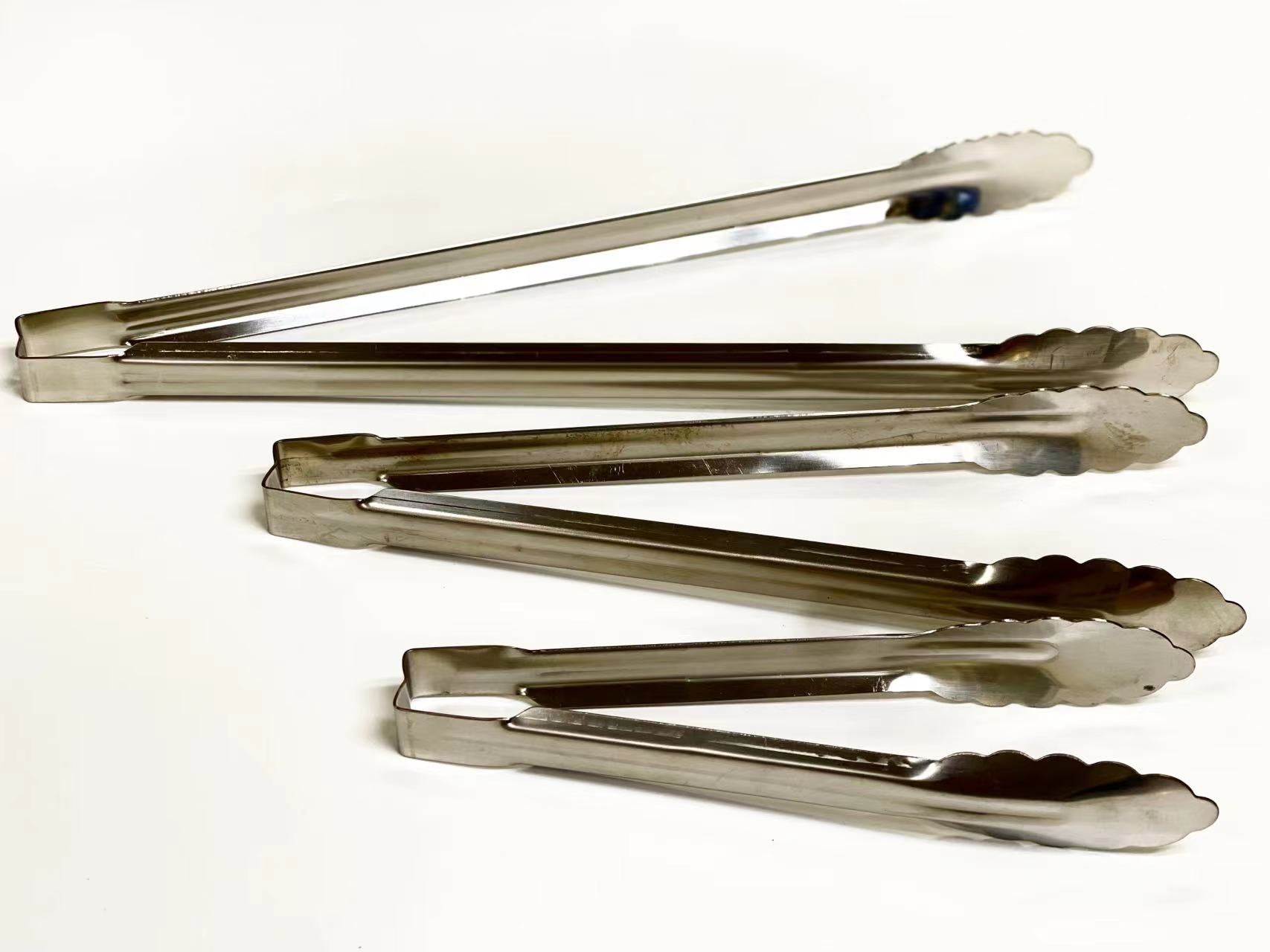 Stainless Steel Kool-Touch Utility Tongs