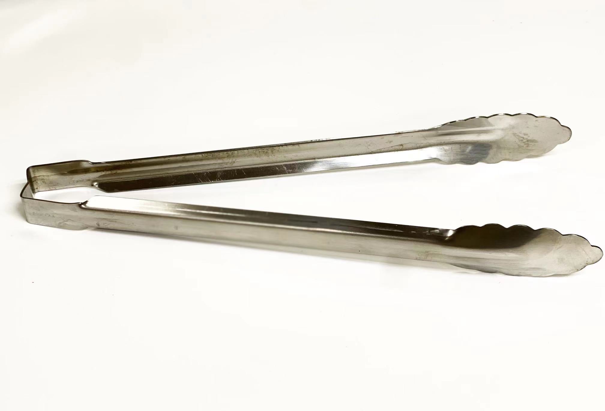 Stainless Steel Kool-Touch Utility Tongs