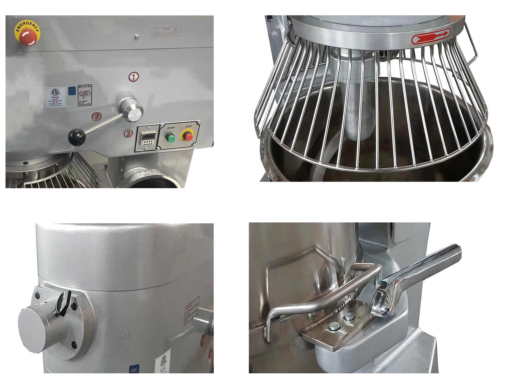 Precision Planetary Mixer 60Qt V-60 - Chefcoca