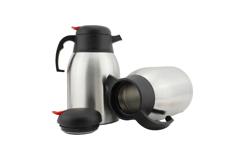 Stainless Steel Vacuum Carafe, Insulated, Push Button (1.2L-2L)