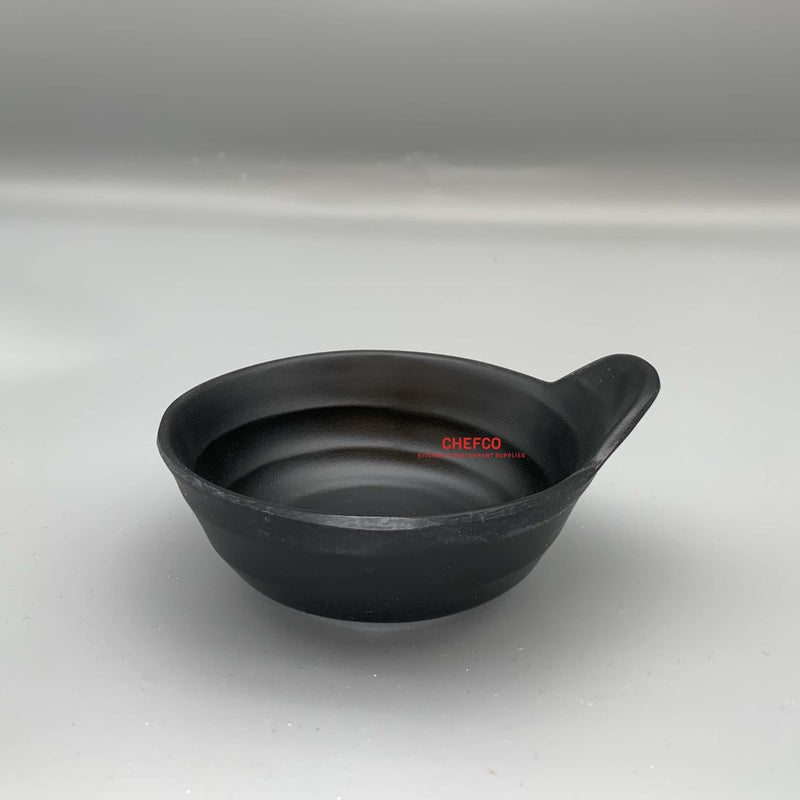 Grip Handle Patterned Melamine Bowl (W55)