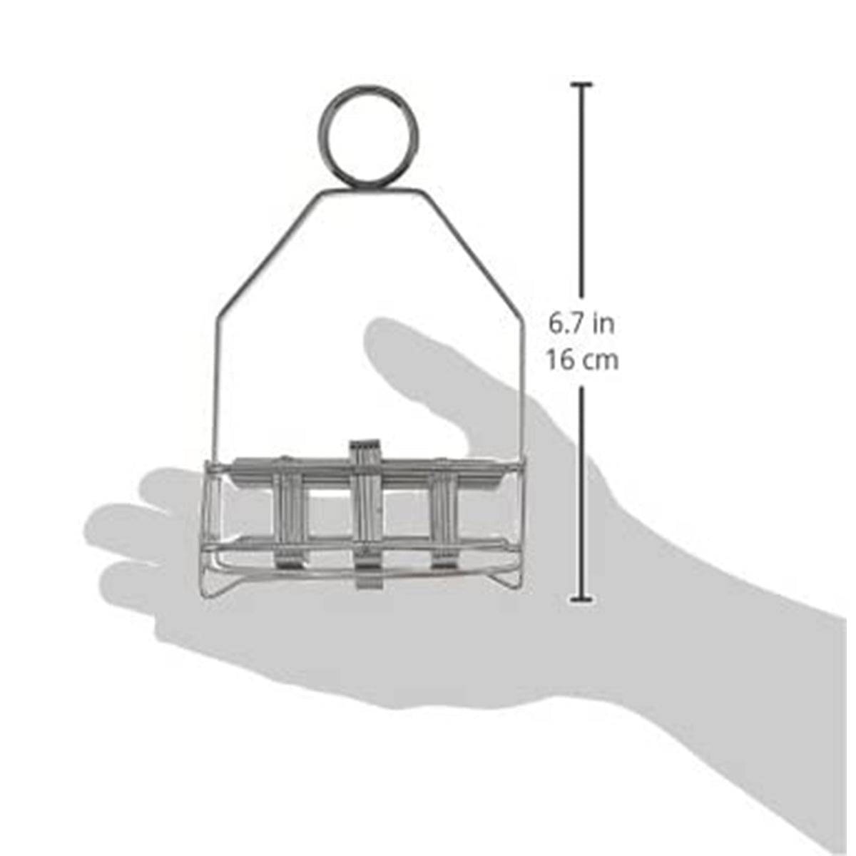 Shaker et porte-sachets, chromé