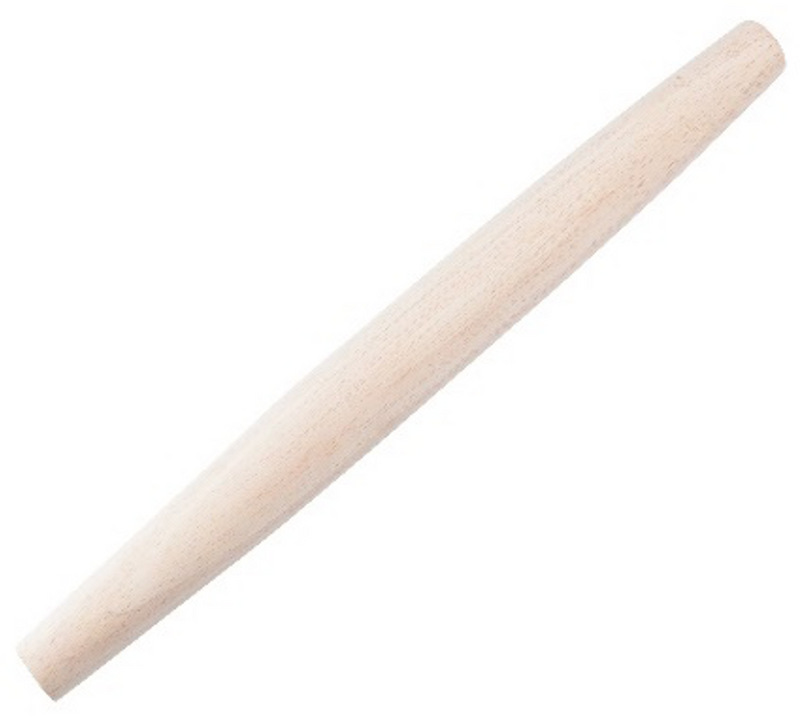 Tapered French Rolling Pin (20"L x 1-3/16" Diameter)