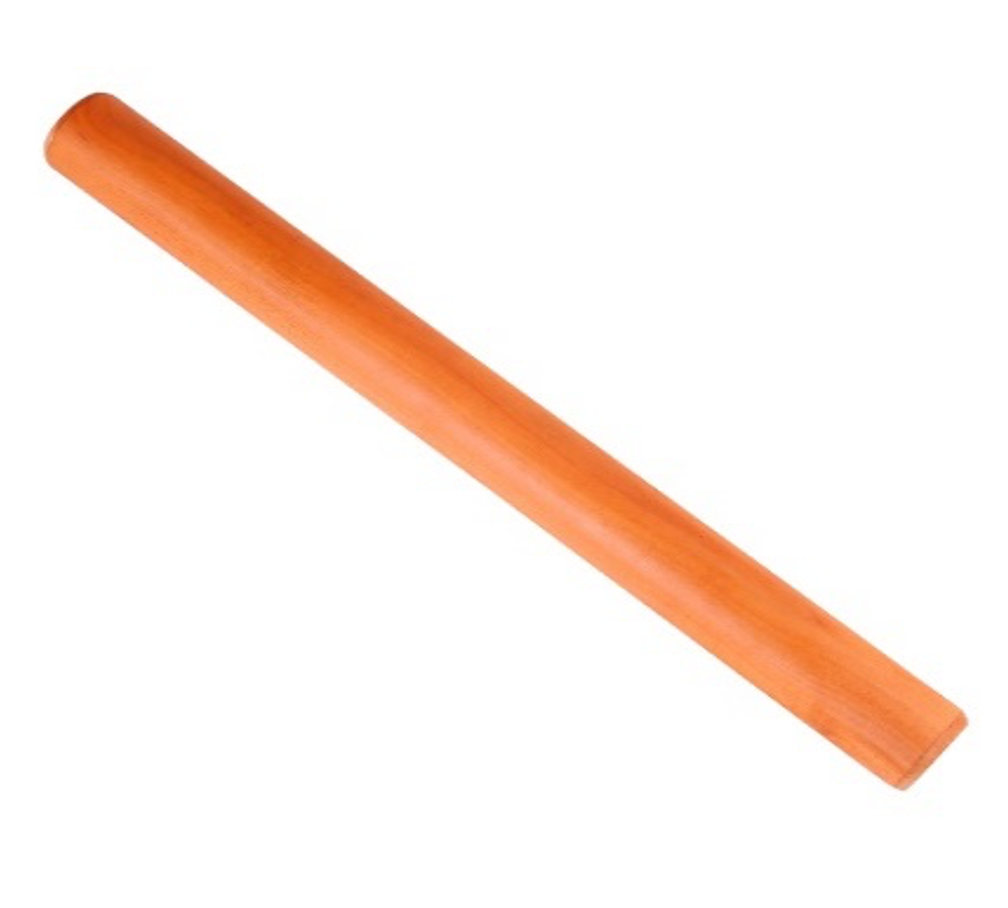 Dowel Wooden Rolling Pin (Red, 24-40cm) - Chefcoca