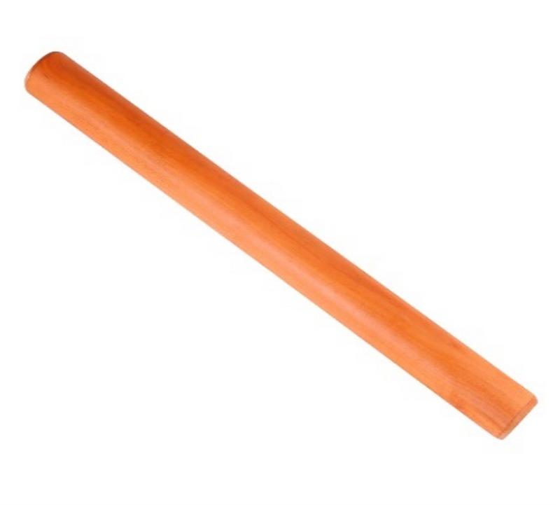Dowel Wooden Rolling Pin (Red, 24-40cm)
