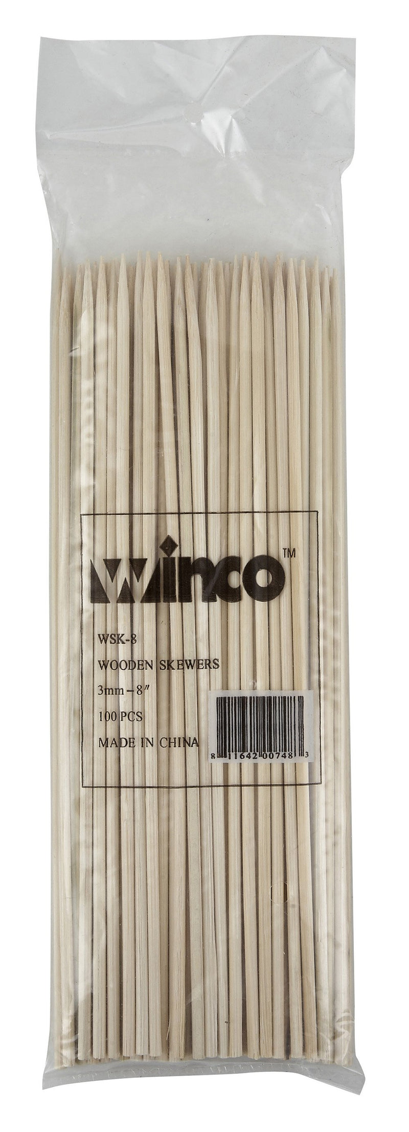 Bamboo Skewers 100 pcs/bag