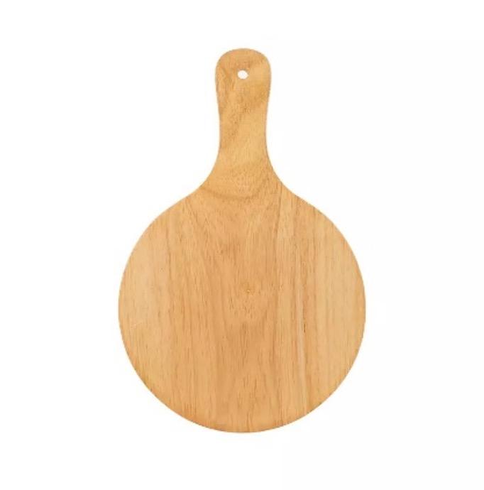 Round Wooden Pizza Board (9" - 12" Diameter) - Chefcoca