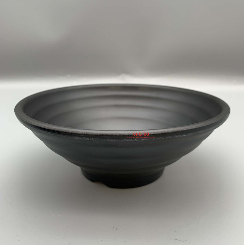 Linear Pattern Matte Black Bowl (YG140094/1008L/W0025-8S)