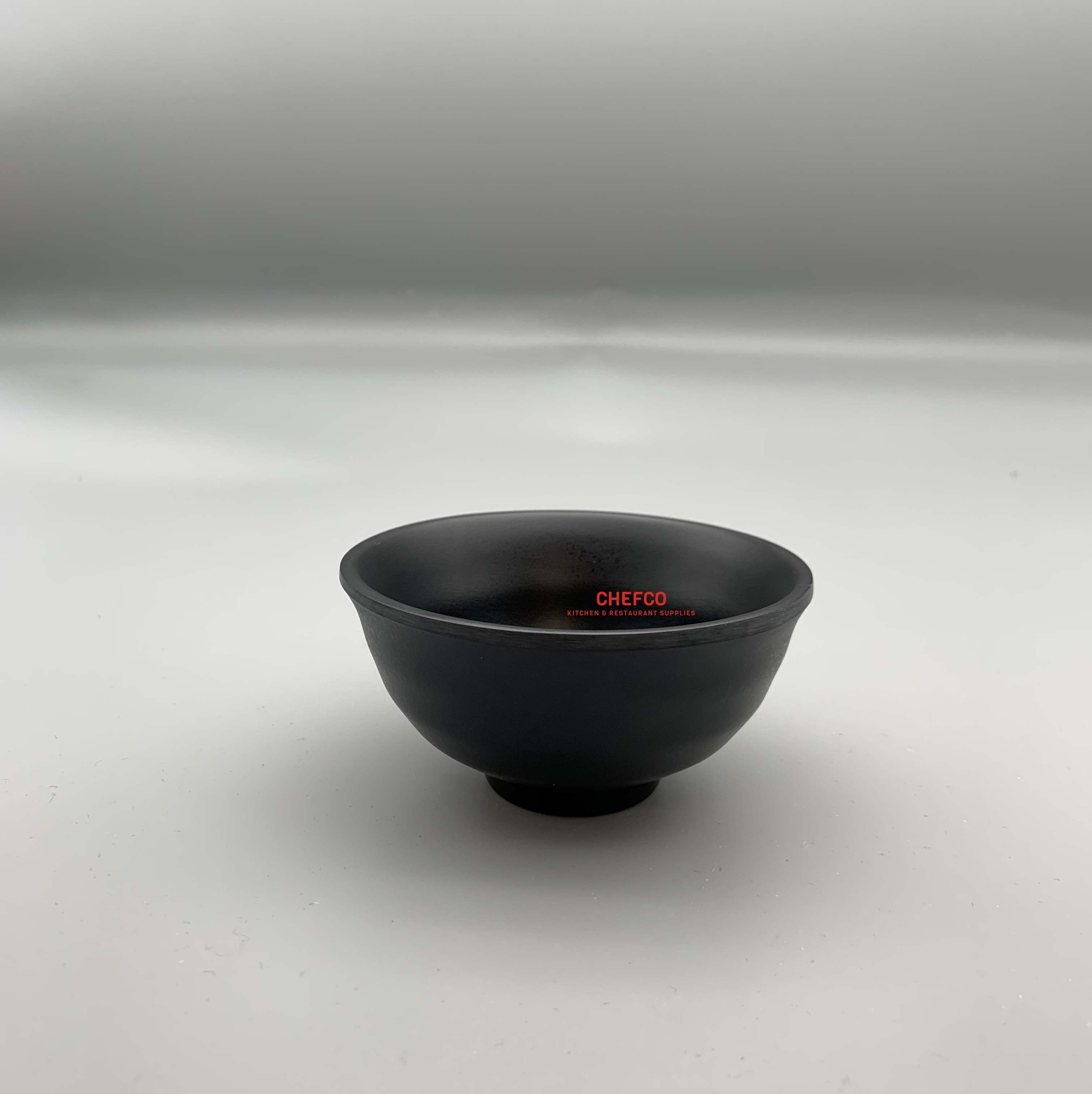 Linear Pattern Black Melamine Bowl (YG140114.)