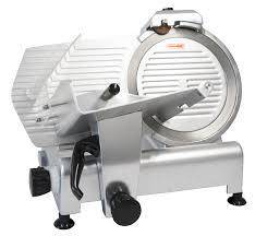 Axis AX-S10 ULTRA, Belt Driven Manual Meat Slicer with 10" Diameter Blade, 0.33 hp, 120v - Chefcoca