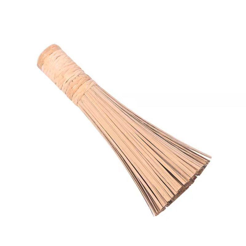 Long Bamboo Wok Brush