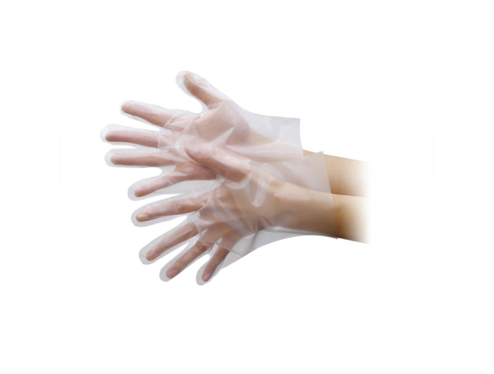 28 Micron Five-Finger Embossed Sushi Gloves (200/pack)