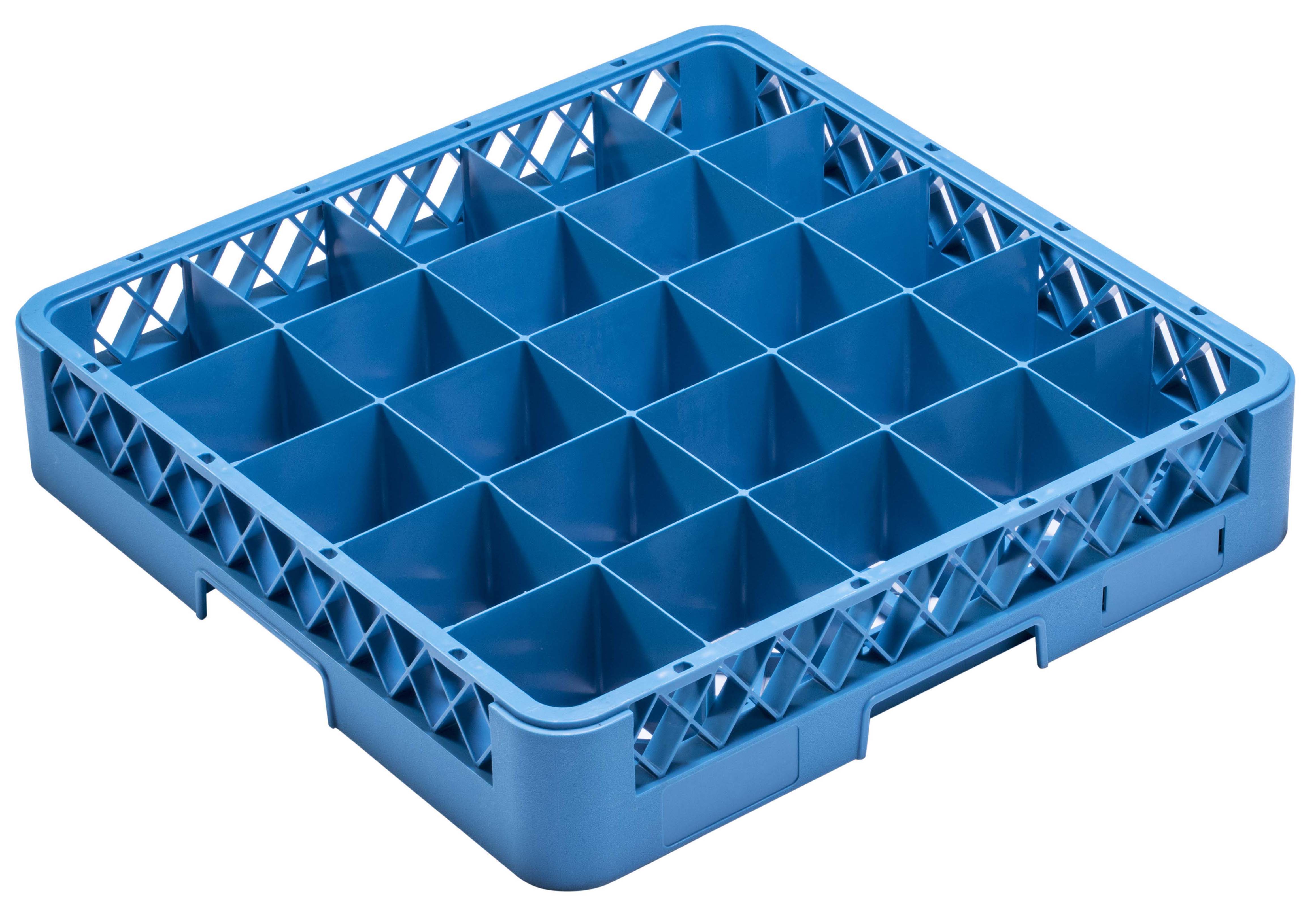 Jiwins 25-Compartment Glass Rack or Extender