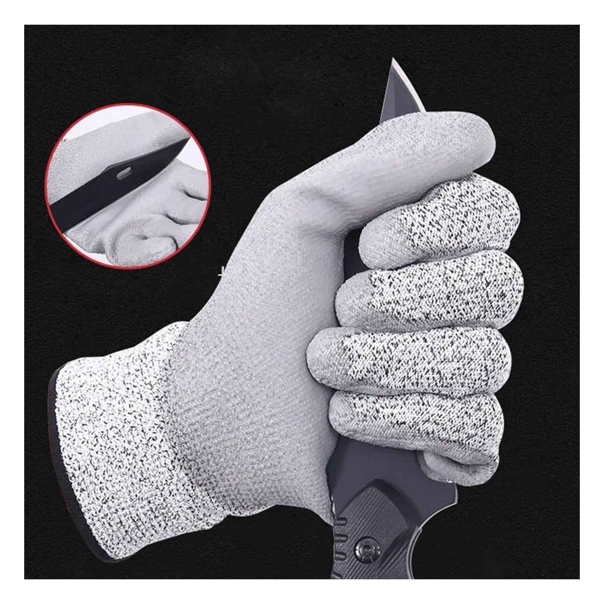 Nitrile Coated, Cut-Resistance Glove - Chefcoca