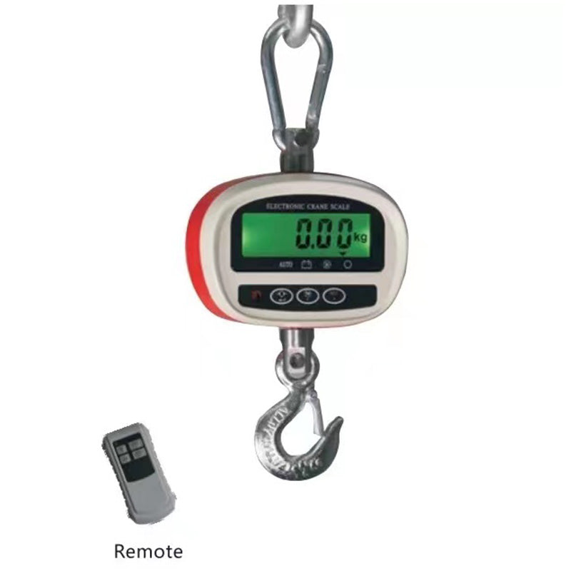 300kg weight weighting LED LCD digital hook hanging electronic crane scale - Chefcoca