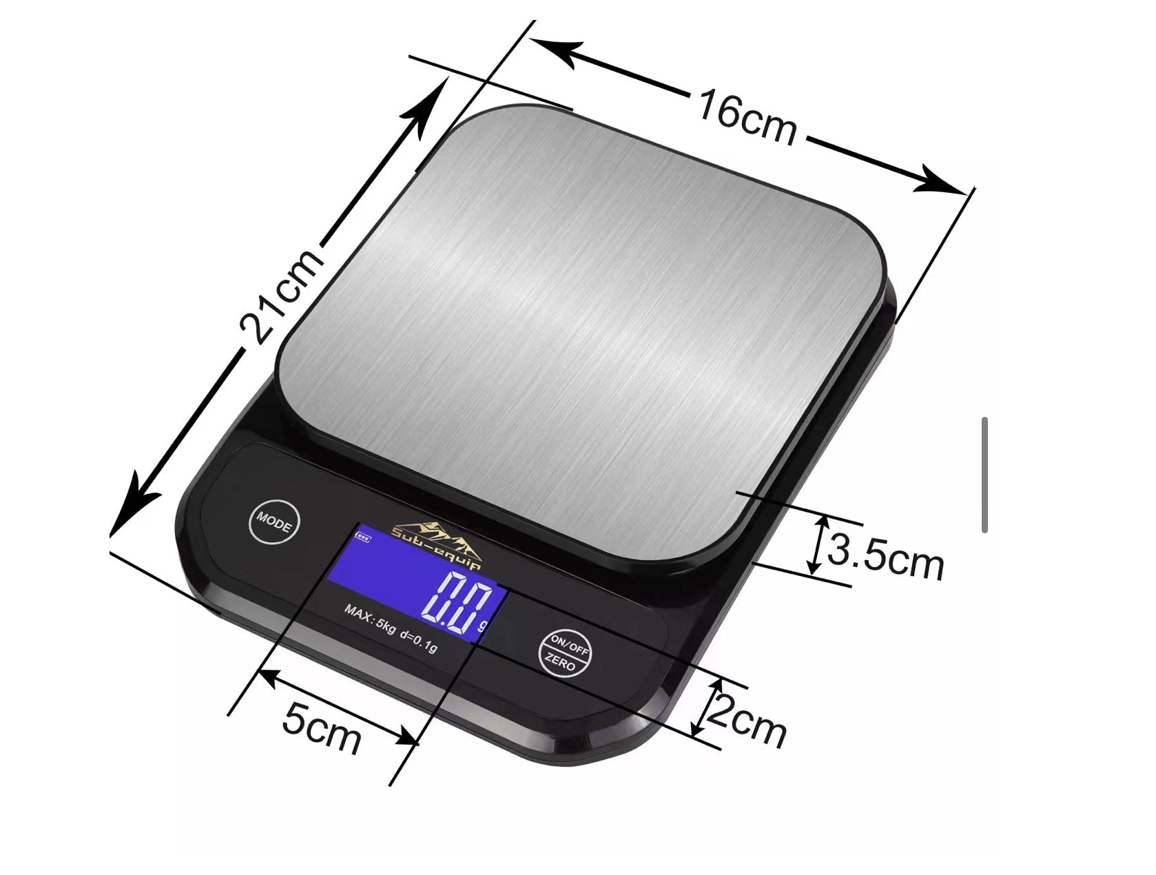 Electronic Kitchen Scale, waterproof